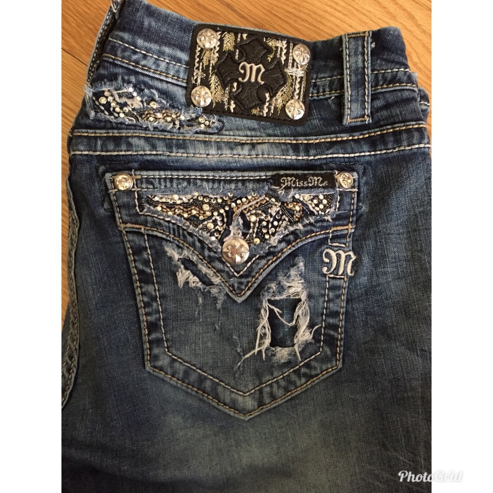 Miss Me Slim Boot-Cut Jeans